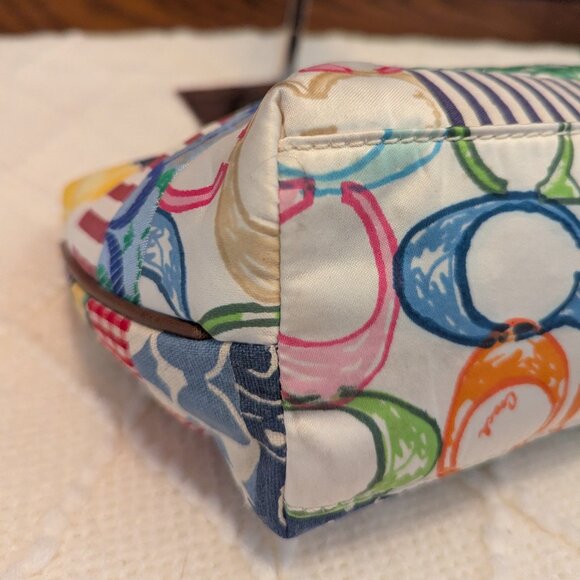 Vintage COACH Patchwork Mini Bag - Picture 9 of 12